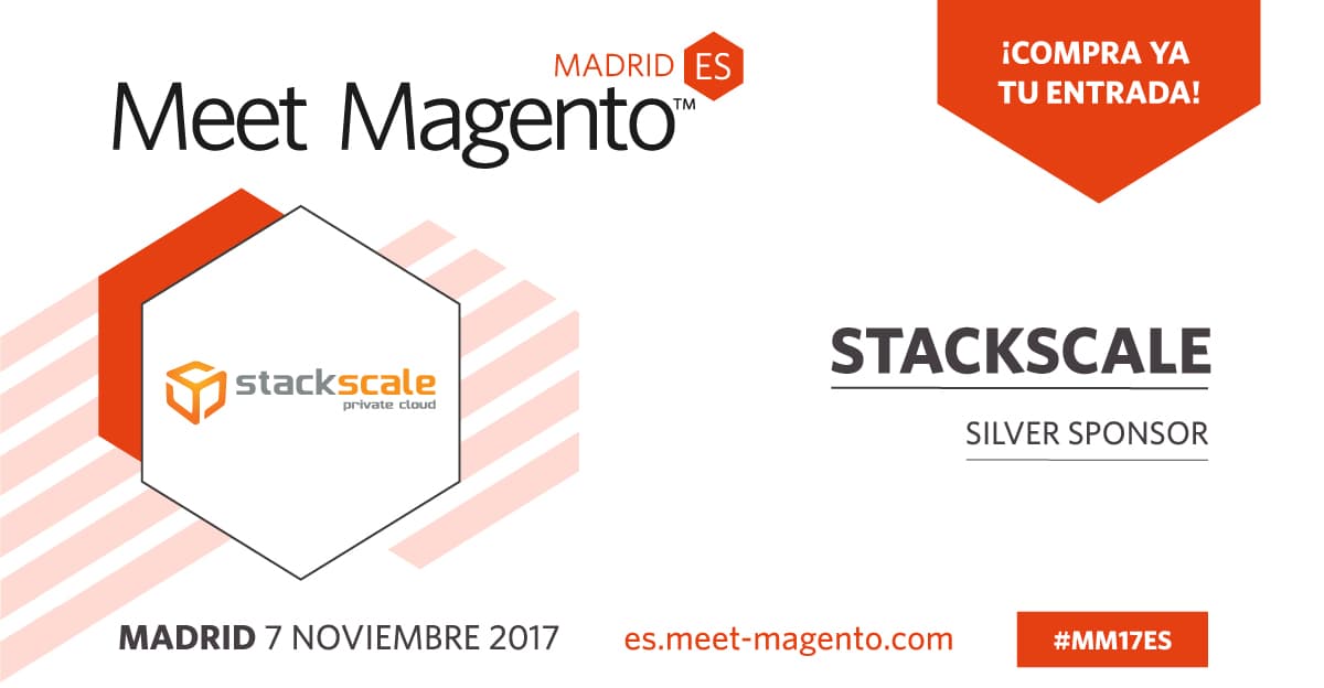 Stackscale es partner silver de la cuarta edición del Meet Magento España