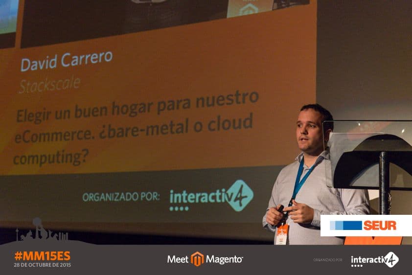 David Carrero en Meet Magento 2015