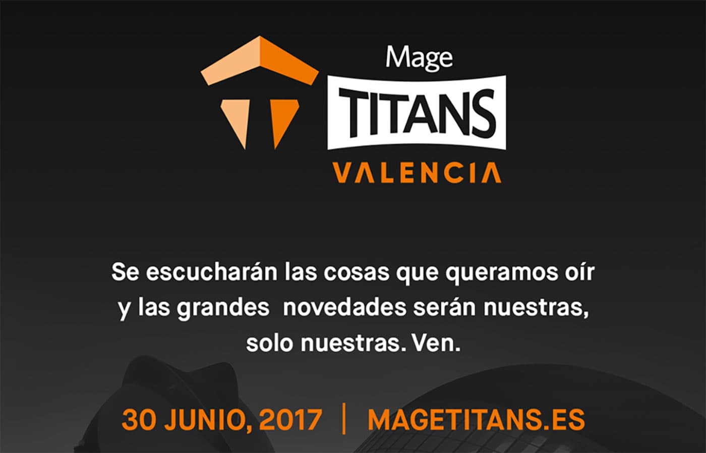 Evento Mage Titans 2017 en Valencia