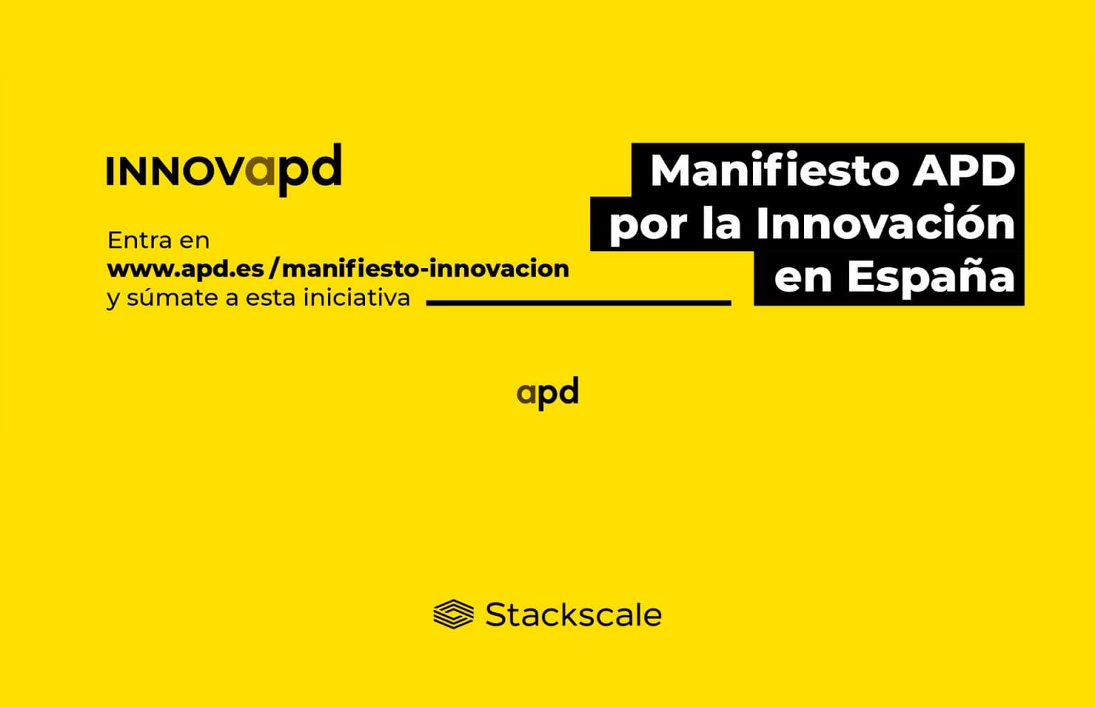 Stackscale firma el Manifiesto APD por la Innovación en España