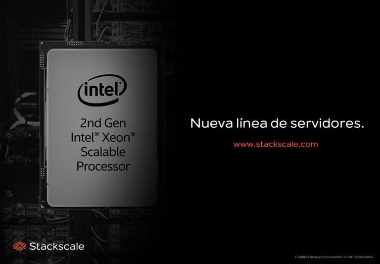 Nueva línea de nodos de Stackscale con procesadores Intel Xeon Scalable de 2ª generación