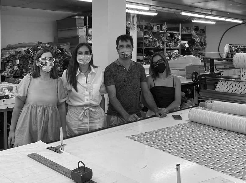 Equipo de Mascarillas Ángel Iglesias y Mascarillas Boticaria