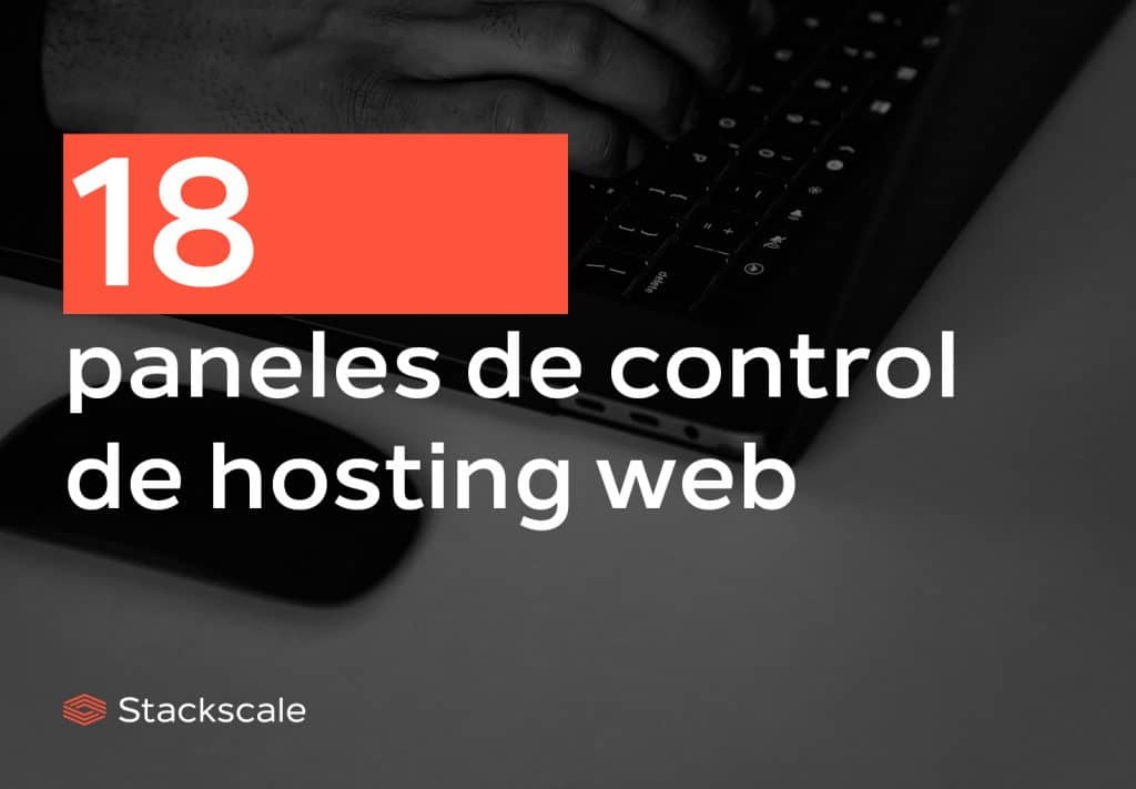Lista de paneles de control de hosting web
