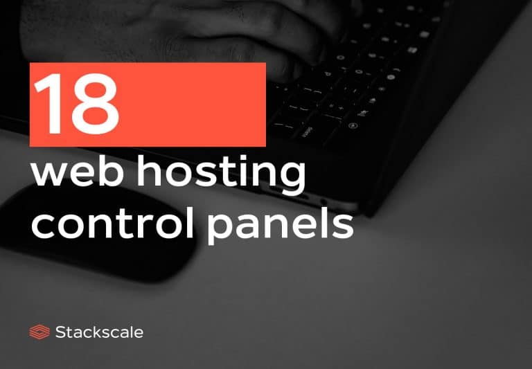 Web hosting control panels list