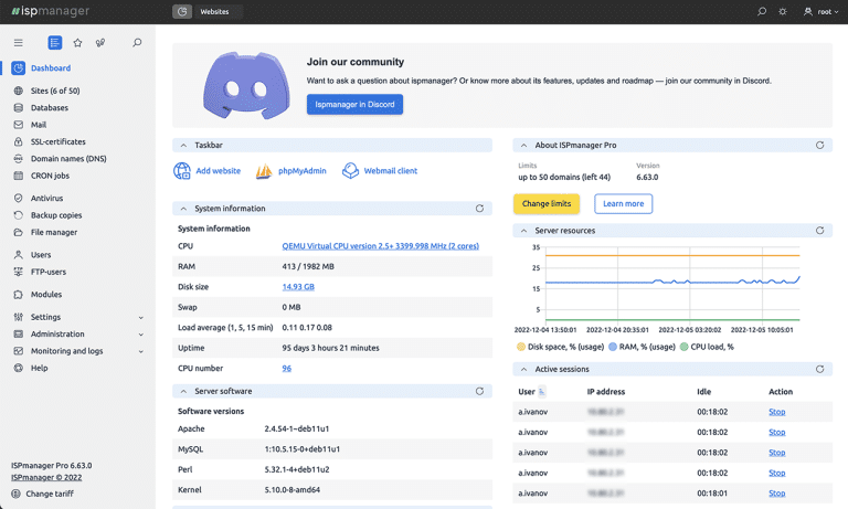19 popular web hosting control panels [List]