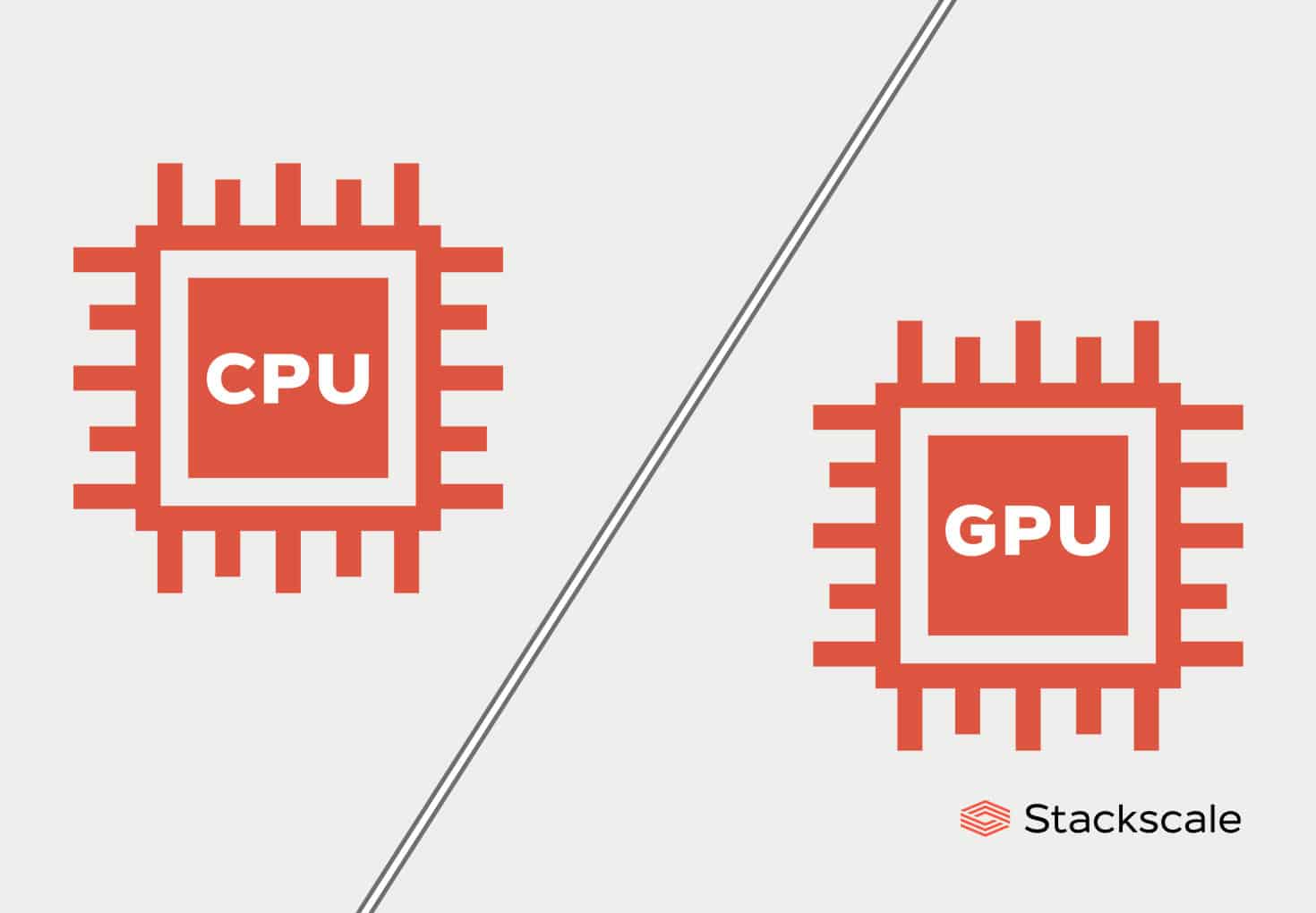 Comparación de CPU y GPU