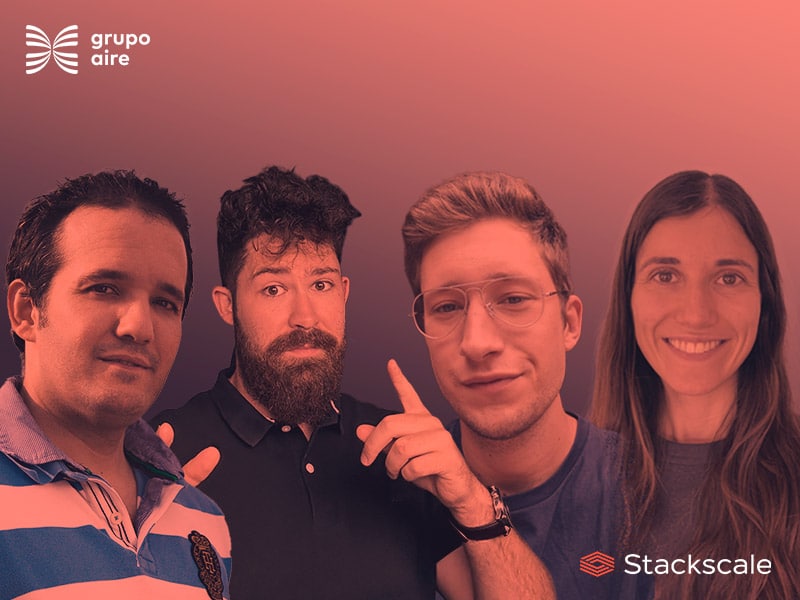 Stackscale and Grupo Aire team at the TRGCON event 2023