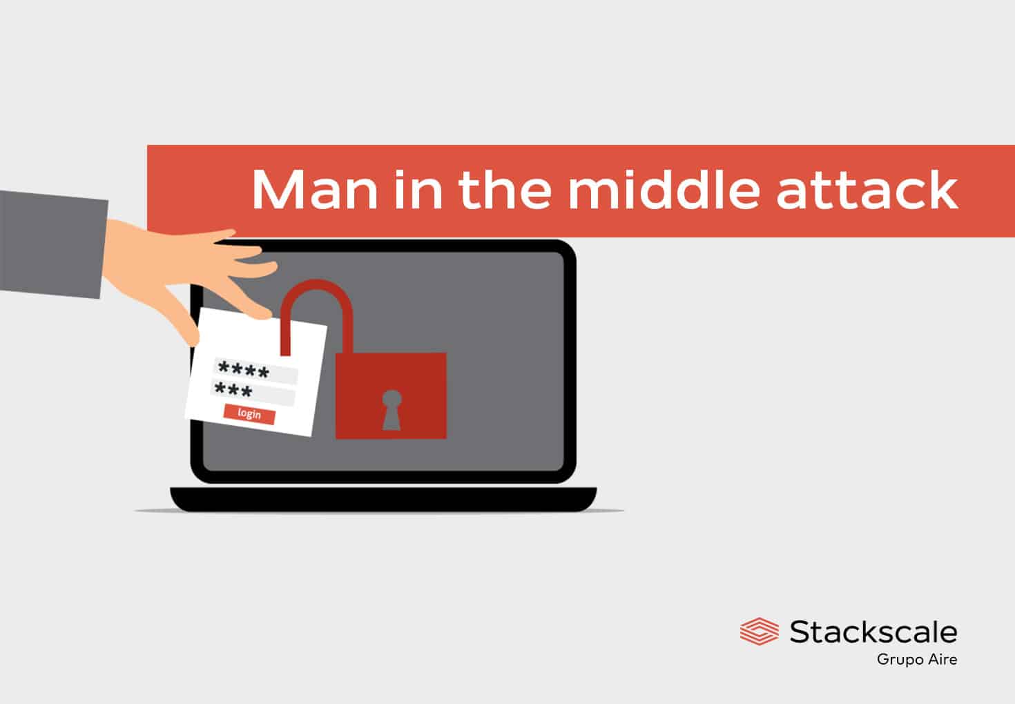 What is a man in the middle attack or MiTM attack