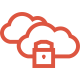 Hybrid and multi cloud icon