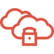 Hybrid and multi cloud icon